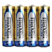 Kép 1/2 - Maxell alkáli AA LR6 ceruza elem 4 db