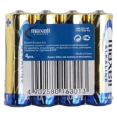 Kép 2/2 - Maxell alkáli AA LR6 ceruza elem 4 db