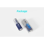 Kép 2/9 - Xtar 18650 3.6V Li-ion 4000mAh akkumulátor védelemmel  tokkal 1 db