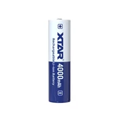 Kép 1/9 - Xtar 18650 3.6V Li-ion 4000mAh akkumulátor védelemmel  tokkal 1 db