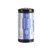 Kép 1/7 - Xtar 16340 CR123 3,7V Li-ion 650 mAh akkumulátor védelemmel