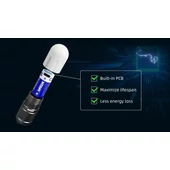 Kép 6/8 - XTAR 16340 R-CR123 3.7V Li-ion 900mAh védett akkumulátor beépített USB-C töltéssel