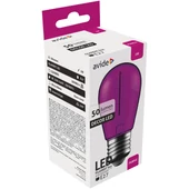 Kép 2/3 - Avide dekor lámpa LED izzó filament 1W E27 lila
