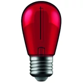Kép 1/3 - Avide dekor lámpa LED izzó filament 1W E27 piros