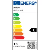 Kép 4/4 - Avide lámpa LED izzó A60 13W E27 1521 lm hideg fehér