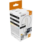 Kép 2/3 - Avide LED fehér filament lámpa izzó 7W E27 A60 természetes fehér