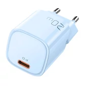 Kép 1/8 - McDodo PD gyors hálózati töltőfej USB-C 20W kék