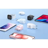 Kép 5/5 - Vention hálózati töltőfej USB-C 20W GaN rózsaszín