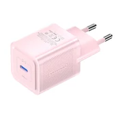 Kép 1/5 - Vention hálózati töltőfej USB-C 20W GaN rózsaszín