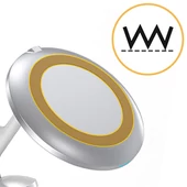 Kép 7/16 - Choetech 3 az 1-ben vezeték nélküli induktív töltőállomás iPhone 12/13 AirPods Pro Apple Watch fehér