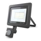 Kép 1/2 - LED reflektor mozgásérzékelős 30W  hideg fehér