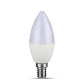 Kép 1/5 - V-tac led gyertya izzó E14 5,5W meleg fehér