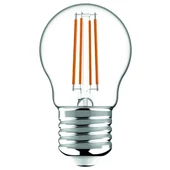 Kép 1/4 - Avide Led filament led izzó lámpa kisgömb 4.5W E27 meleg fehér 470 lm