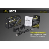 Kép 4/15 - Xtar MC1 Li-ion akkumulátor töltő 1db akkumulátorhoz