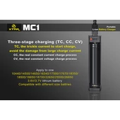 Kép 12/15 - Xtar MC1 Li-ion akkumulátor töltő 1db akkumulátorhoz