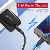 Kép 4/7 - UGREEN micro USB töltőkábel adatkábel  2.0A 0.5 m fekete