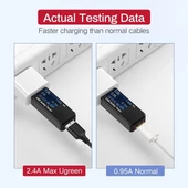 Kép 6/7 - UGREEN micro USB töltőkábel adatkábel  2.0A 0.5 m fekete