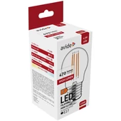 Kép 2/4 - Avide Led filament led izzó lámpa kisgömb 4.5W E27 meleg fehér 470 lm