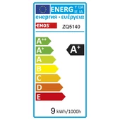 Kép 5/6 - Emos Classic LED izzó lámpa A60 E27 9W 806lm meleg fehér