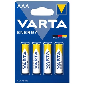 Varta Energy alkáli tartós mikro elem AAA LR03 4 db