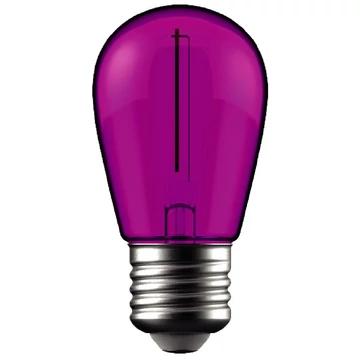 Avide dekor lámpa LED izzó filament 1W E27 lila