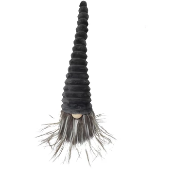 Karácsonyi manó  szürke 26 cm