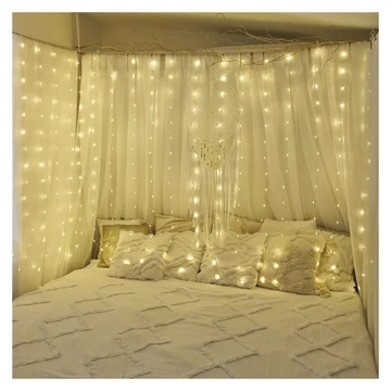 Emos led kültéri karácsonyi nano fényfüggöny ablakra meleg fehér 2,9x2 m Emos led kültéri karácsonyi nano fényfüggöny ablakra meleg fehér 2,9x2 m