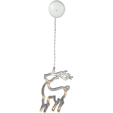 Entac karácsonyi tapadókorongos ablakdísz rénszarvas  Entac karácsonyi tapadókorongos ablakdísz rénszarvas