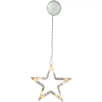 Entac karácsonyi tapadókorongos ablakdísz csillag Entac karácsonyi tapadókorongos ablakdísz csillag