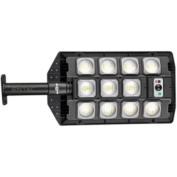 Entac led szolár lámpa távirányítóval mozgásérzékelővel dimm funkcióval 1000 lm