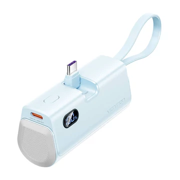 Vention  powerbank LED kijelző 4800mAh 22.5W 3 kimeneti port kék