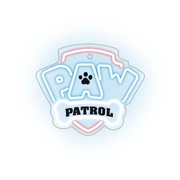 Neon plexi led Mancs Őrjárat Paw Patrol dekorációs lámpa