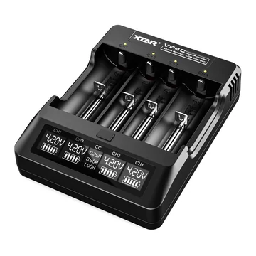 Xtar VP4C Li-Ion akkumulátor töltő