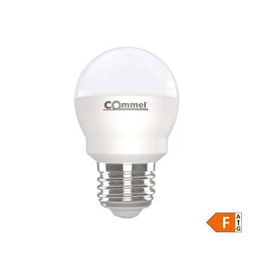 Commel, 305-726, LED izzó E27, 4,9W, 470lm, G45 kisgömb, 3000K
