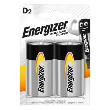 Energizer Power alkáli tartós góliát elem D LR20 2 db Energizer Power alkáli tartós góliát elem D LR20 2 db