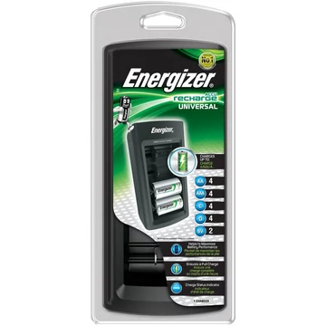 Energizer Universal NiMH akkumulátor töltő AA AAA C D 9V akkukhoz