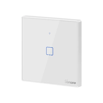 Sonoff T2EU1C-TX 1 gombos érintős WiFi+RF okos villanykapcsoló fehér 