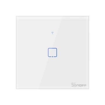 Sonoff T1EU1C-TX 1 csatornás érintős WiFi+RF okos villanykapcsoló fehér 