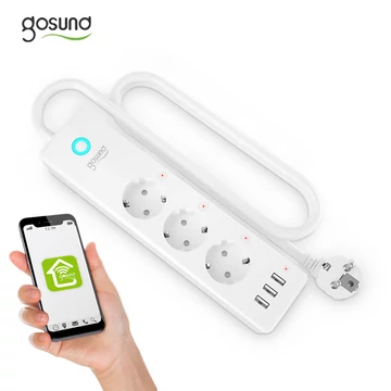 Gosund P1 3 aljzat 3 USB okos elosztó 1.5m