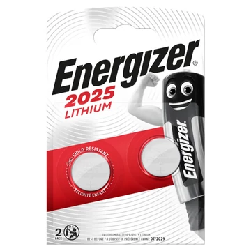 Energizer CR2025 mini lítium gombelem 2 db