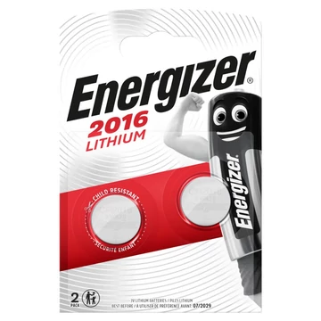 Energizer CR2016 lítium gombelem 2 db