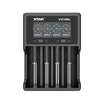 Xtar VC4SL akkumulátor töltő Li-ion Ni-MH Ni-CD akkumulátorokhoz Xtar VC4SL akkumulátor töltő Li-ion Ni-MH Ni-CD akkumulátorokhoz