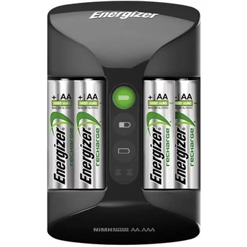 Energizer PRO akkumulátor töltő szett 4 db R6 AA 2000 mAh akkumulátorral