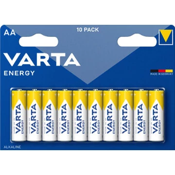 Varta Energy alkáli tartós ceruza elem AA LR6 10DB Varta Energy alkáli tartós ceruza elem AA LR6 10DB