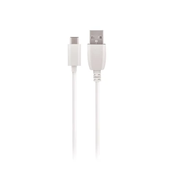 Maxlife USB-C adatkábel töltőkábel 1 m 2A fehér