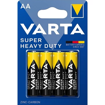 VARTA Super Heavy Duty  ceruza elem AA LR6 4 db  VARTA Super Heavy Duty  ceruza elem AA LR6 4 db
