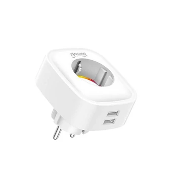 Gosund SP112 WiFi okos konnektor/aljzat 2x USB bemenet fehér 1db
