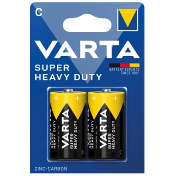 Varta  Super Heavy Duty C LR14 Baby elem 2 db Varta  Super Heavy Duty C LR14 Baby elem 2 db