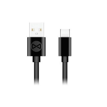 Forever USB-C kábel 1 m 3A fekete Forever USB-C kábel 1 m 3A fekete