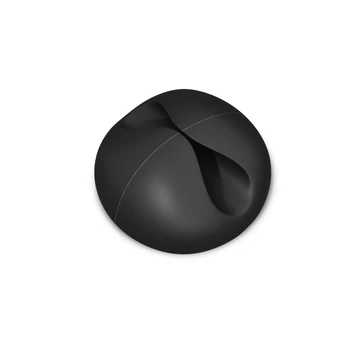 Maxlife Home Office kábelrendező készlet 1 lyukas fekete 3 db  Maxlife Home Office kábelrendező készlet 1 lyukas fekete 3 db